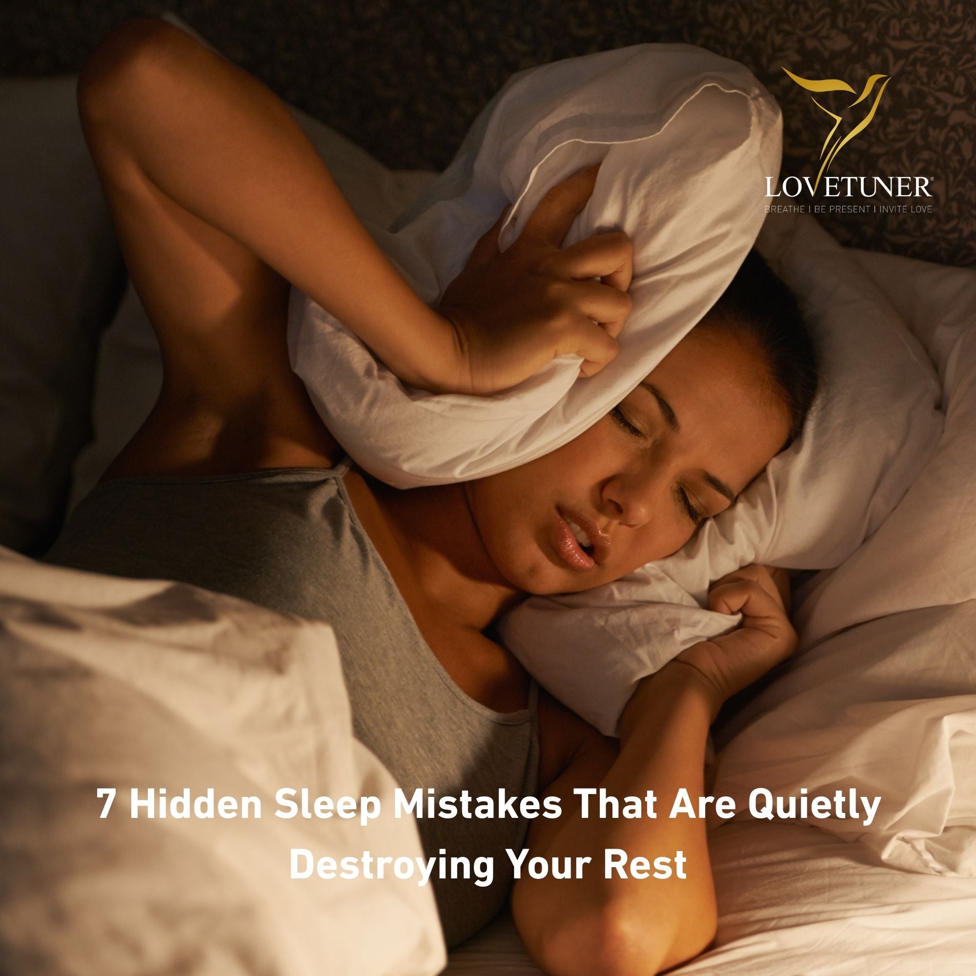 7 Hidden Sleep Mistakes That Quietly Sabotage Your Rest (And How Breathwork Restores Deep Sleep)