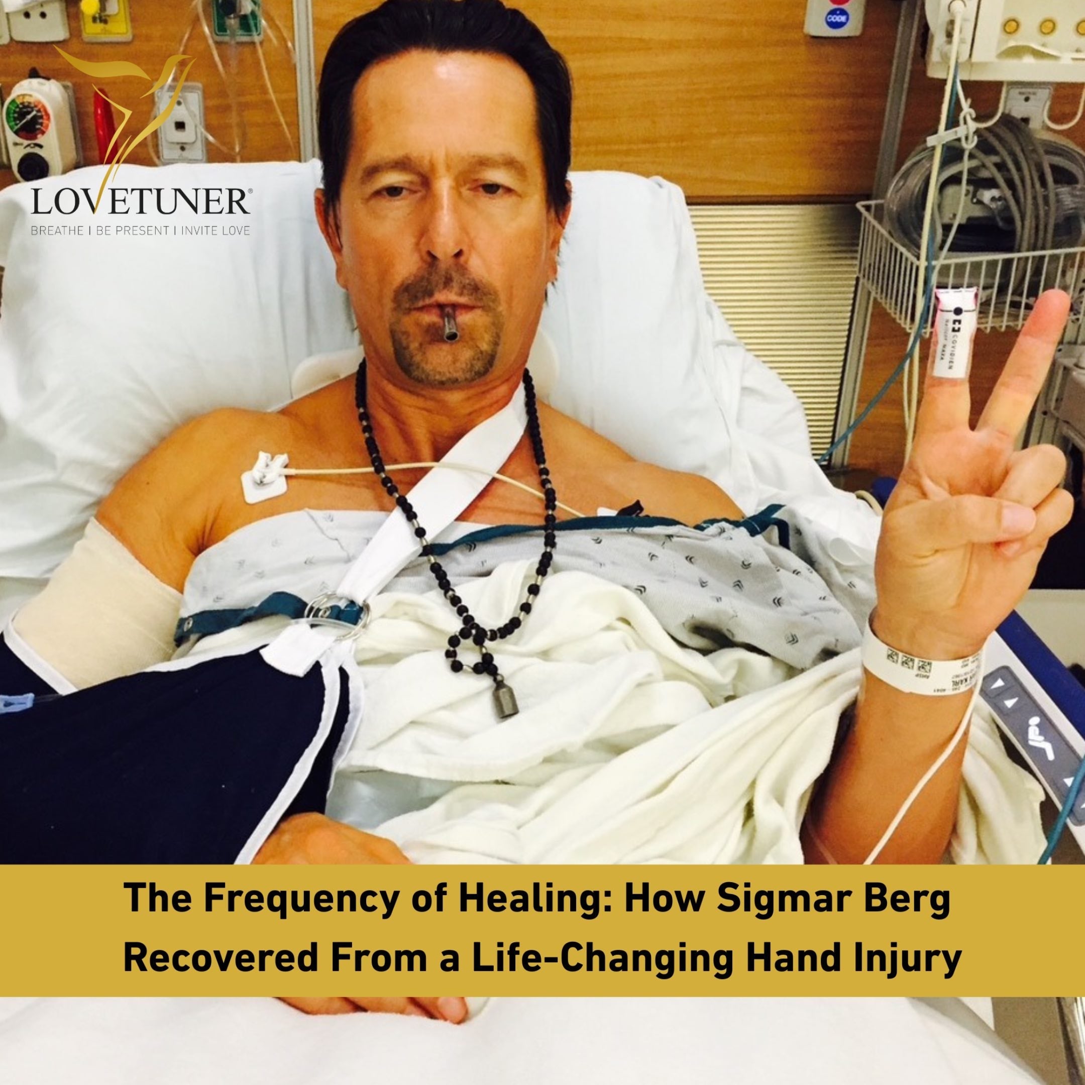 Healing With Frequency: How Lovetuner Founder, Sigmar Berg, Recovered From a Life-Changing Injury