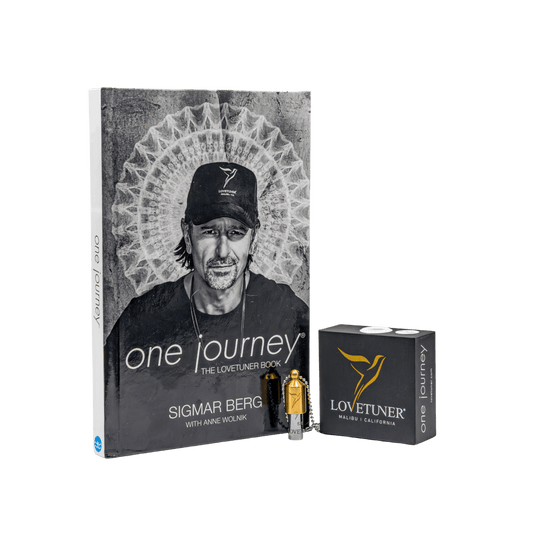 Lovetuner 528 Hz + One hand-signed copy of One Journey by Sigmar Berg Bundle