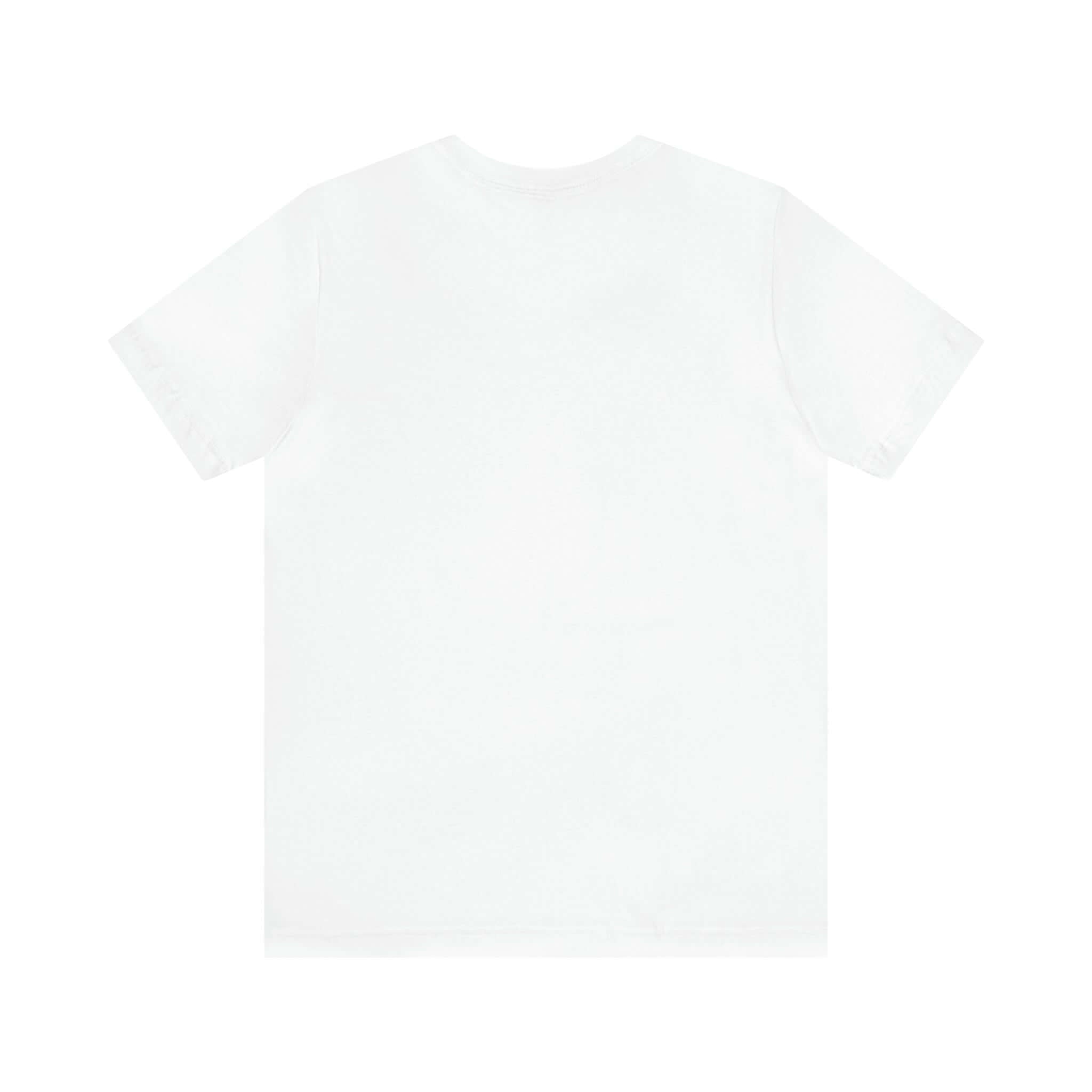 Lovetuner Unisex One Love One World One Tone T-Shirt in white, featuring 528 Hz miracle tones design. Promote unity and harmony with this stylish tee.
