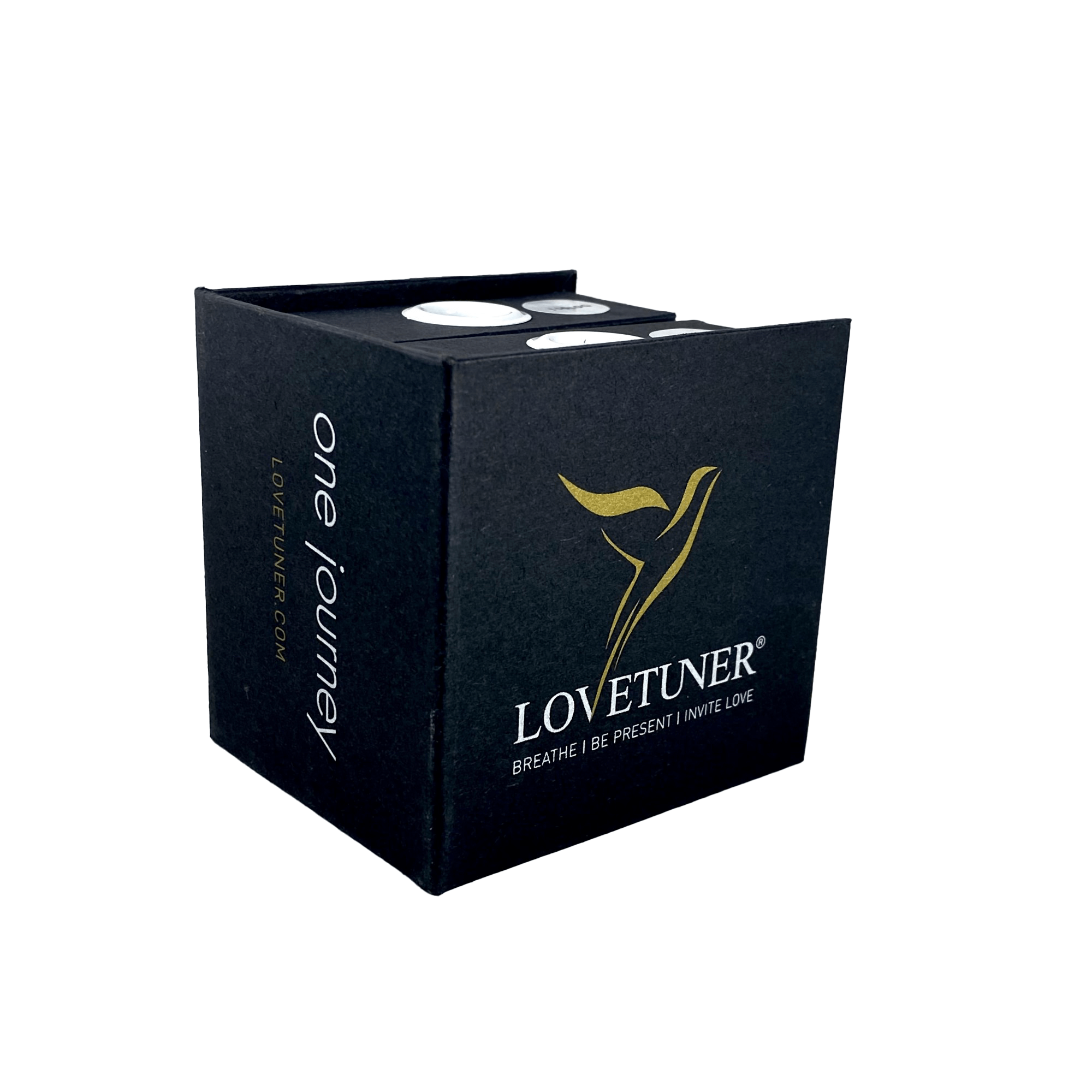 2 Bronze Lovetuners for breathing and exercise – Enhance your well-being with these beautifully designed relaxation tools.