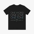 Load image into Gallery viewer, Lovetuner Unisex One Love One World One Tone T-Shirt
