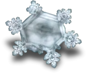 A PICTURE OF WATER CRYSTAL