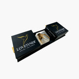 Lovetuner product packaging with a woman's silhouette on a white background