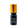 Load image into Gallery viewer, Black bottle with gold cap on a white background, featuring Lovetuner logo.
