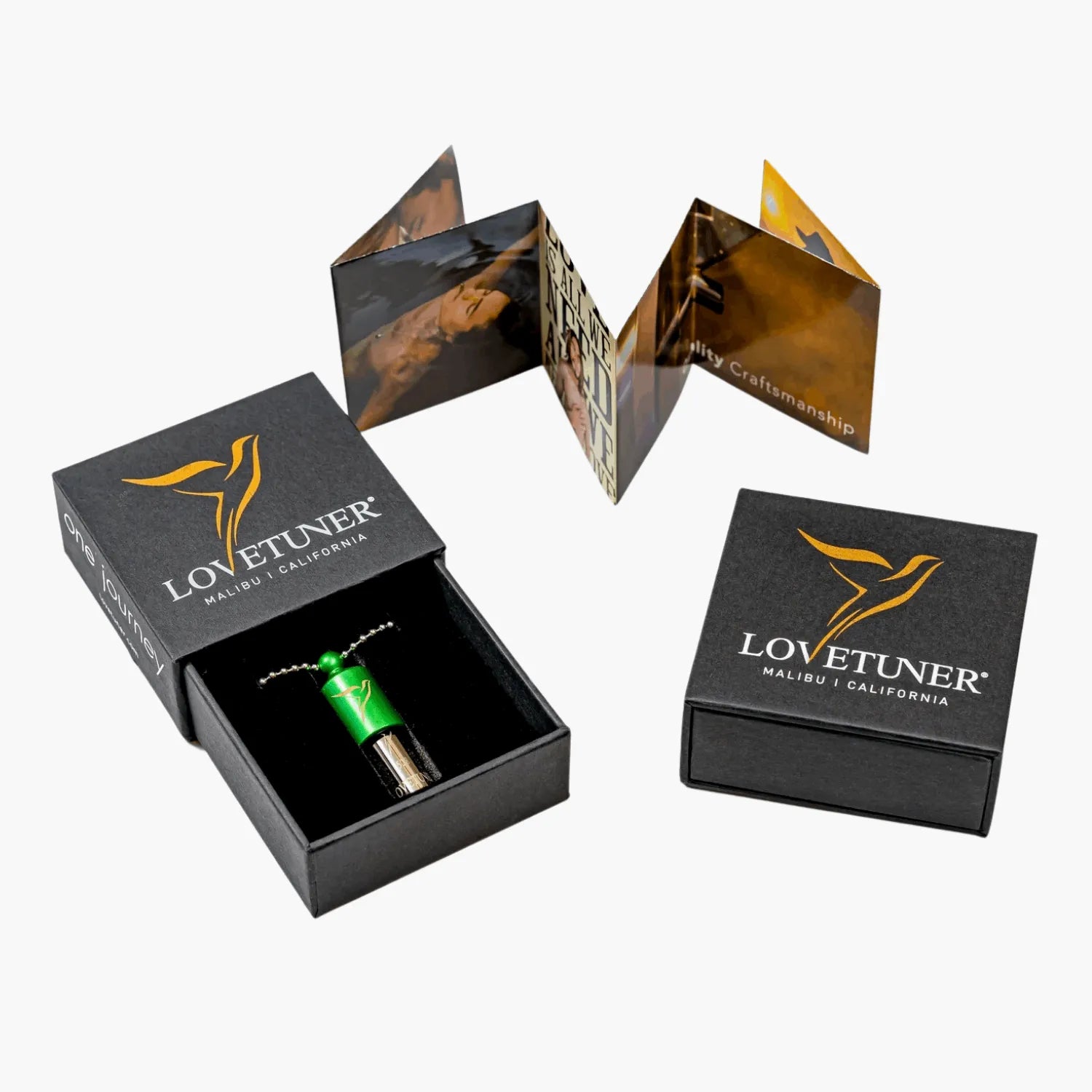 Dispositivo di respirazione e meditazione Lovetuner Green 528hz