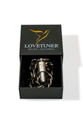 Load image into Gallery viewer, Lovetuner Silver 528Hz Breathing & Meditation necklace, a portable wellness tool for stress relief and mindfulness practices.
